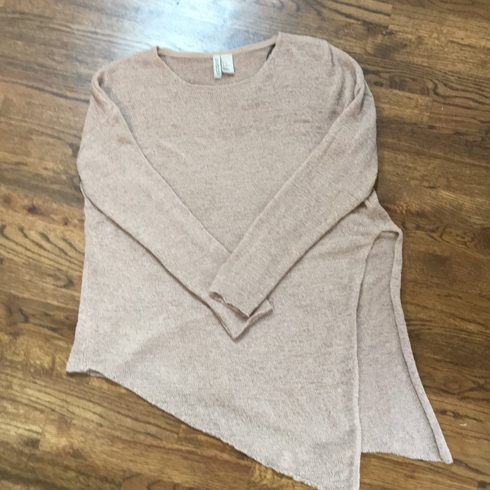 H&M asymmetrical thin knit sweater